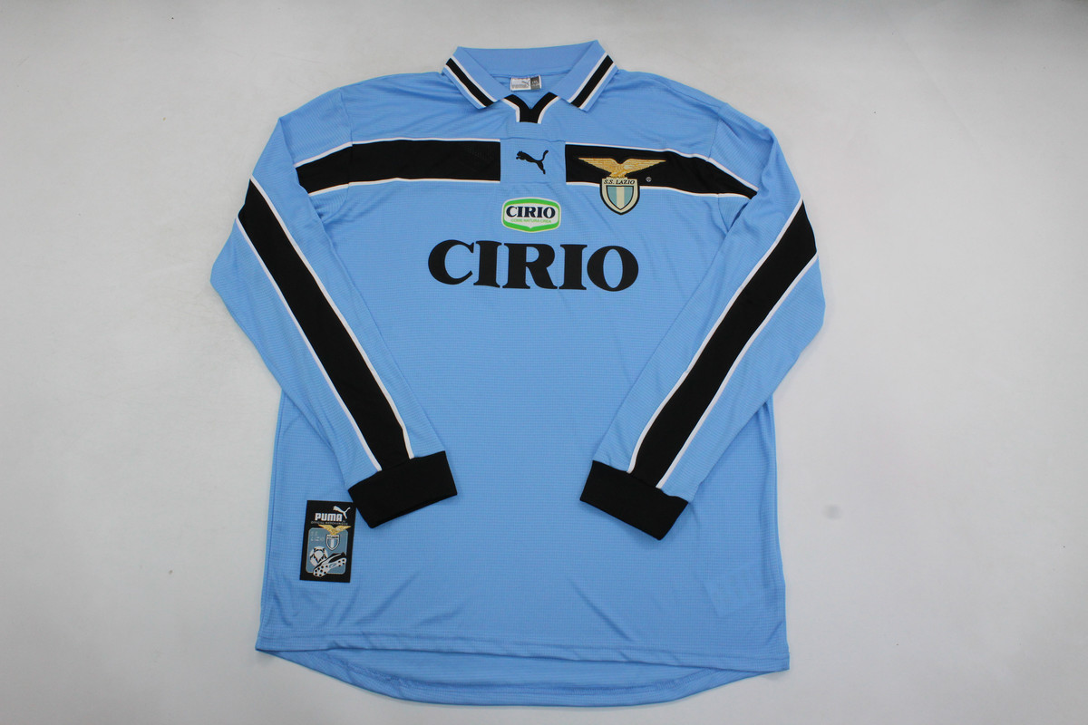 AAA Quality Lazio 99/00 Home Long Soccer Jersey